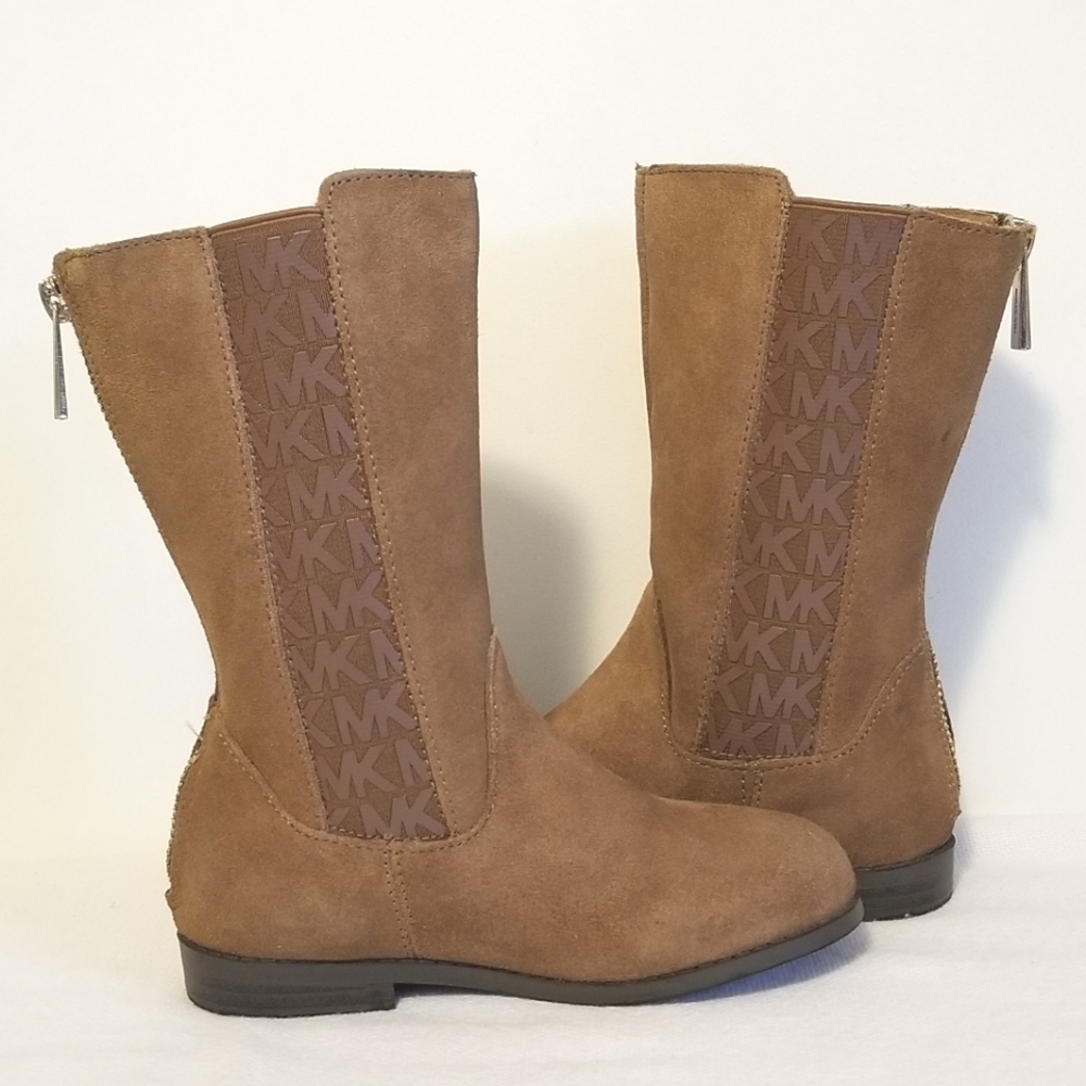 Michael Kors Brown Suede Boots Girls Youth